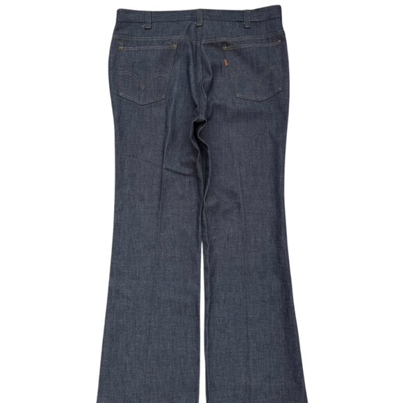 Vintage 70s/80s Levis Big E Orange Tab Denim Jeans Size 40x32 - Picture 2 of 9